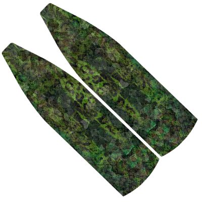 Quwack Camo Green Carbon Blades