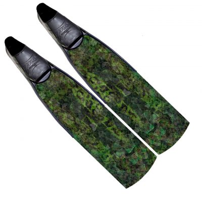 Quwack Camo Green Fins