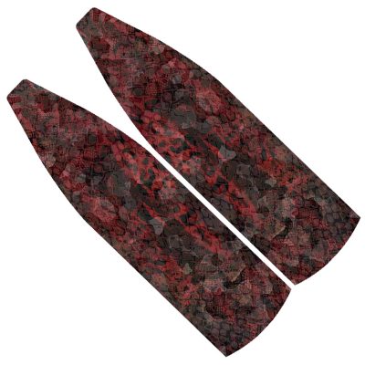 Quwack Camo Red Carbon Blades